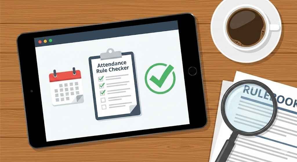 Attendance Rule Checker